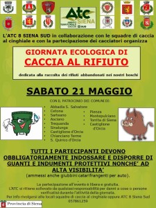 LOCANDINA CACCIA AL RIFIUTO SUD