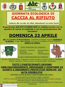 LOCANDINA CACCIA AL RIFIUTO SUD